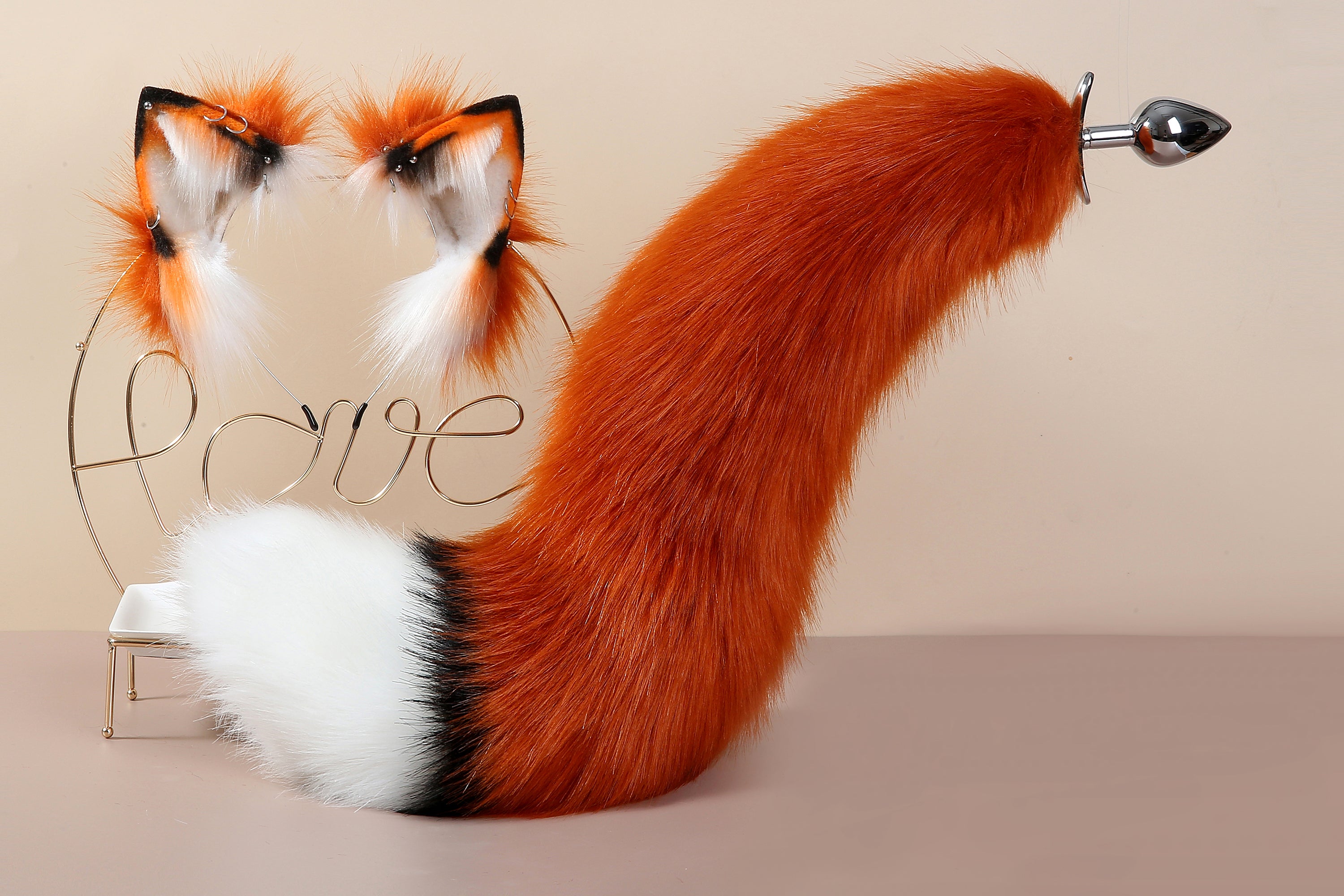 red fox tail plug and ear set fox ear and tail butt plug wolf tail but Aliriga red fox tail plug and ear set fox ear and tail butt plug wolf tail but Aliriga