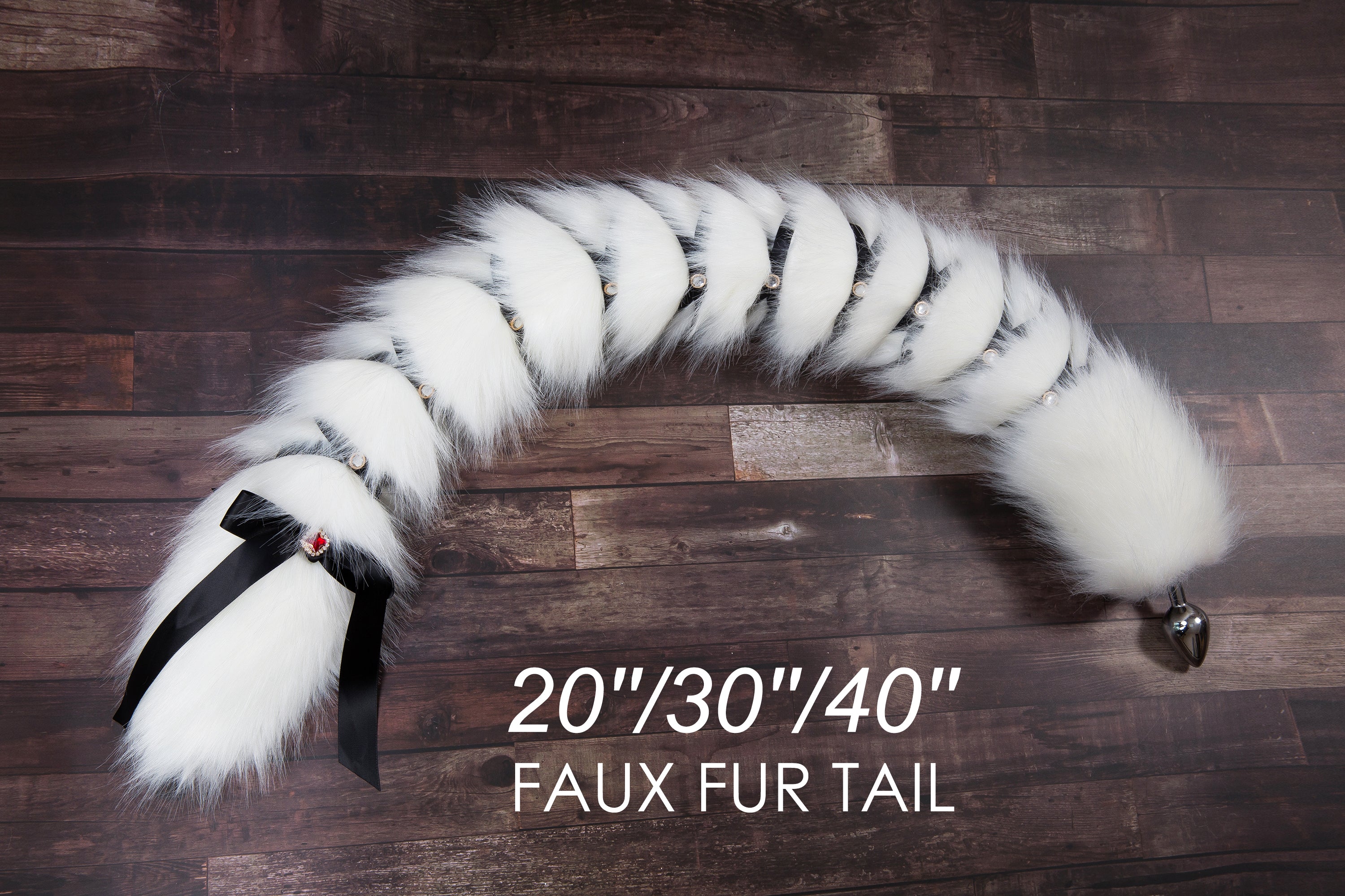 white fox tail plug and ear tail butt plug and ear tail buttplug bdsm Aliriga white fox tail plug and ear tail butt plug and ear tail buttplug bdsm Aliriga
